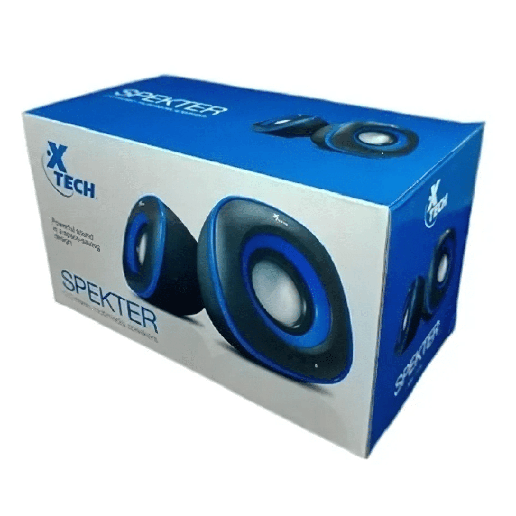Bocinas 2.0, usb, Xtech XTS-115BL azul (MM221XTK11)