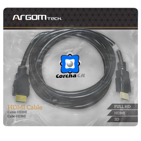 Cable HDMI Argom, 50 pies, negro