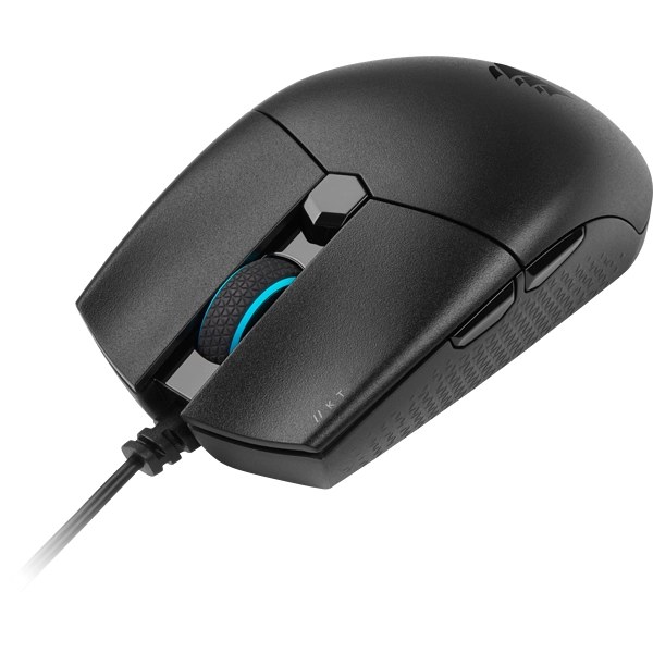 Mouse corsair katar pro gaming, óptico usb, 6 botones programable, velocidad 12400 DPI