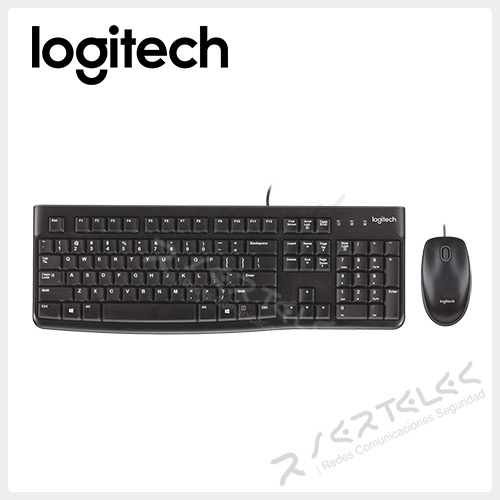 Teclado mouse Logitech MK120 USB combo español