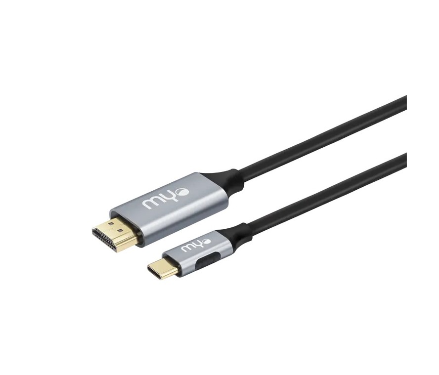 Cable HDMI Myo, 4K alta velocidad, 10 FT negro (Myo-H10)