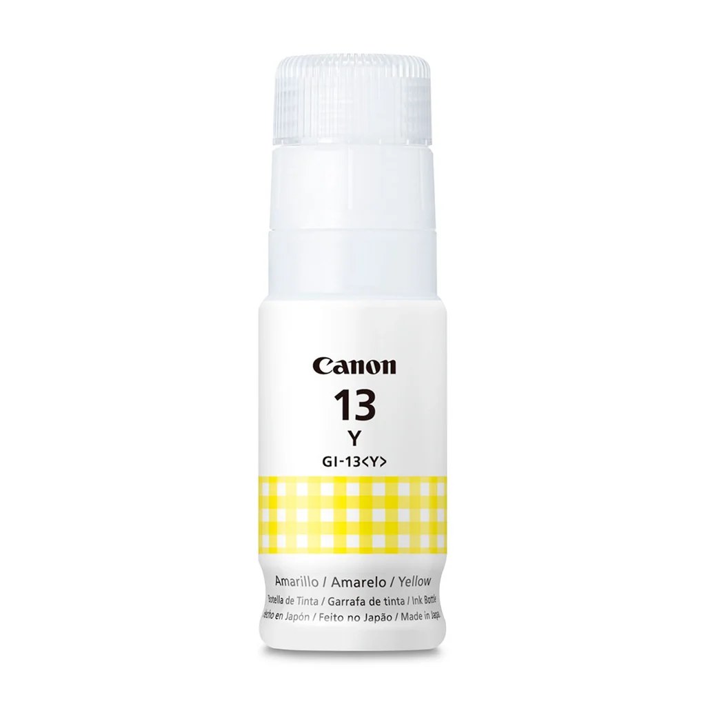 Botella de tinta Canon gi-13 amarillo, 70ML, inyección de tinta para Canon pixma G510 y G610