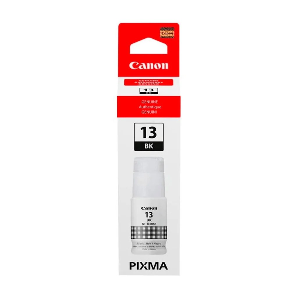 Botella de tinta Canon gi-13 black, 70ML, inyección de tinta para Canon pixma G510 y G610