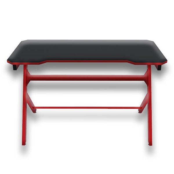 Mesa Xtech gaming red wizard, rojo / negro, tamaño 119.8X59.9X75.9 CM (AM100XTK08)