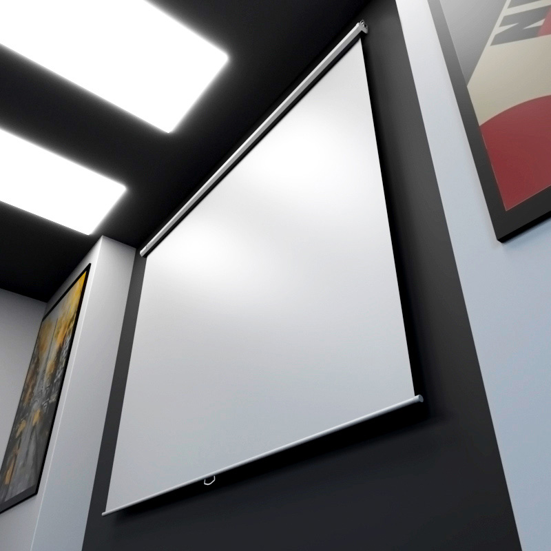 Pantalla Klip Xtreme 120" wide 16:9, para proyector eléctrica (KPS-513)