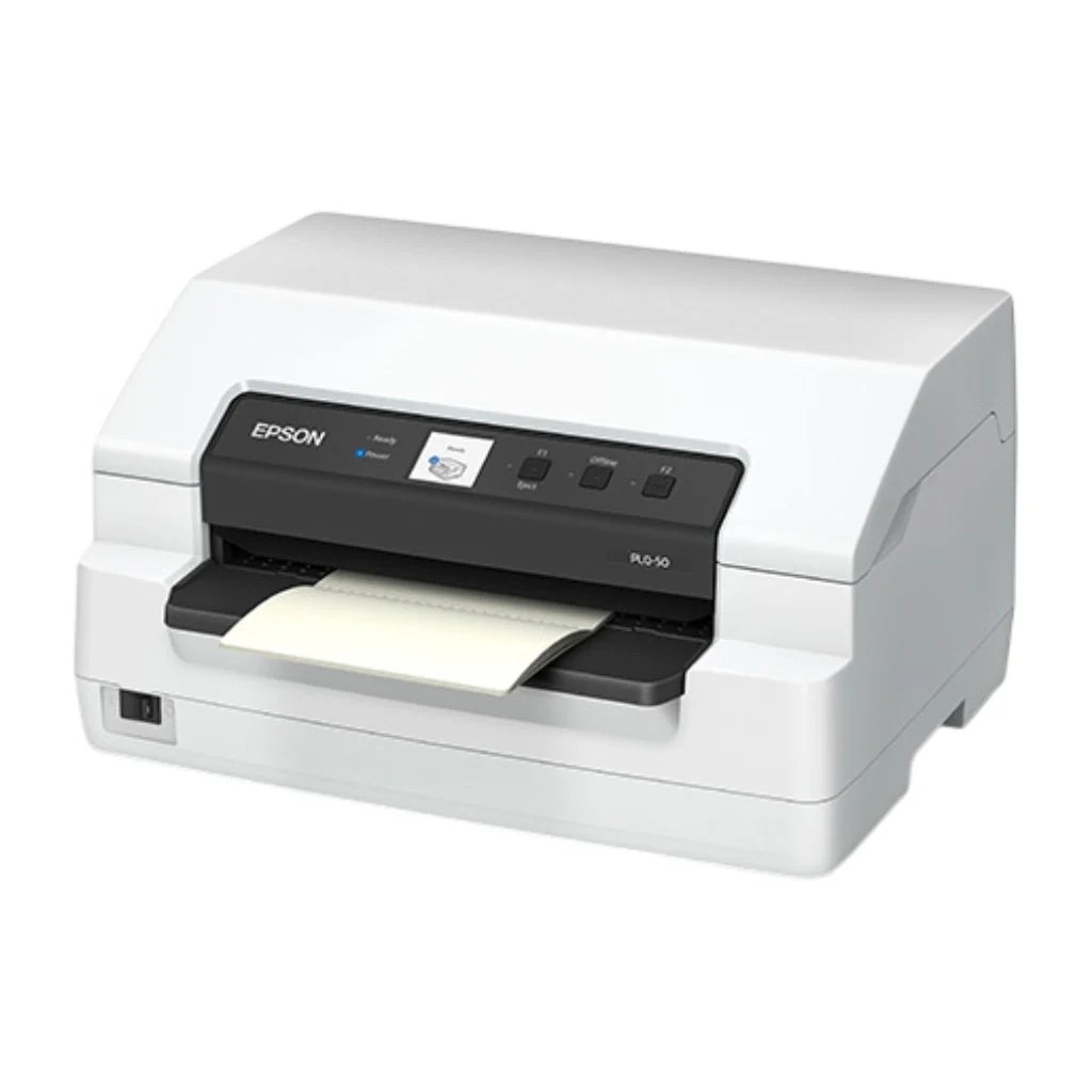 Impresora Epson PLQ-50 de libretas compacta, serial, usb, velocidad: 630CPS