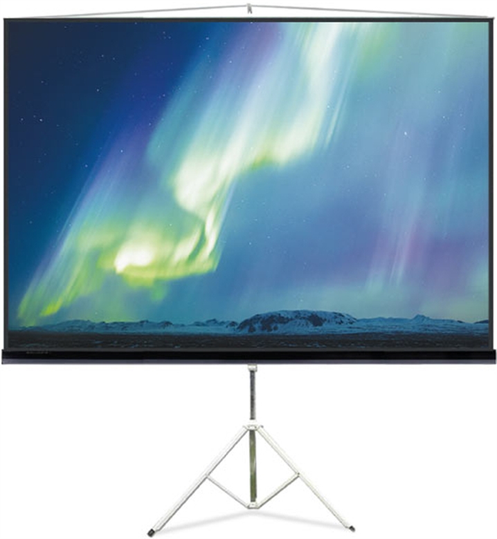 Pantalla Klip Xtreme 92" 16:9 wide screen para proyector con tripode (KPS-113)