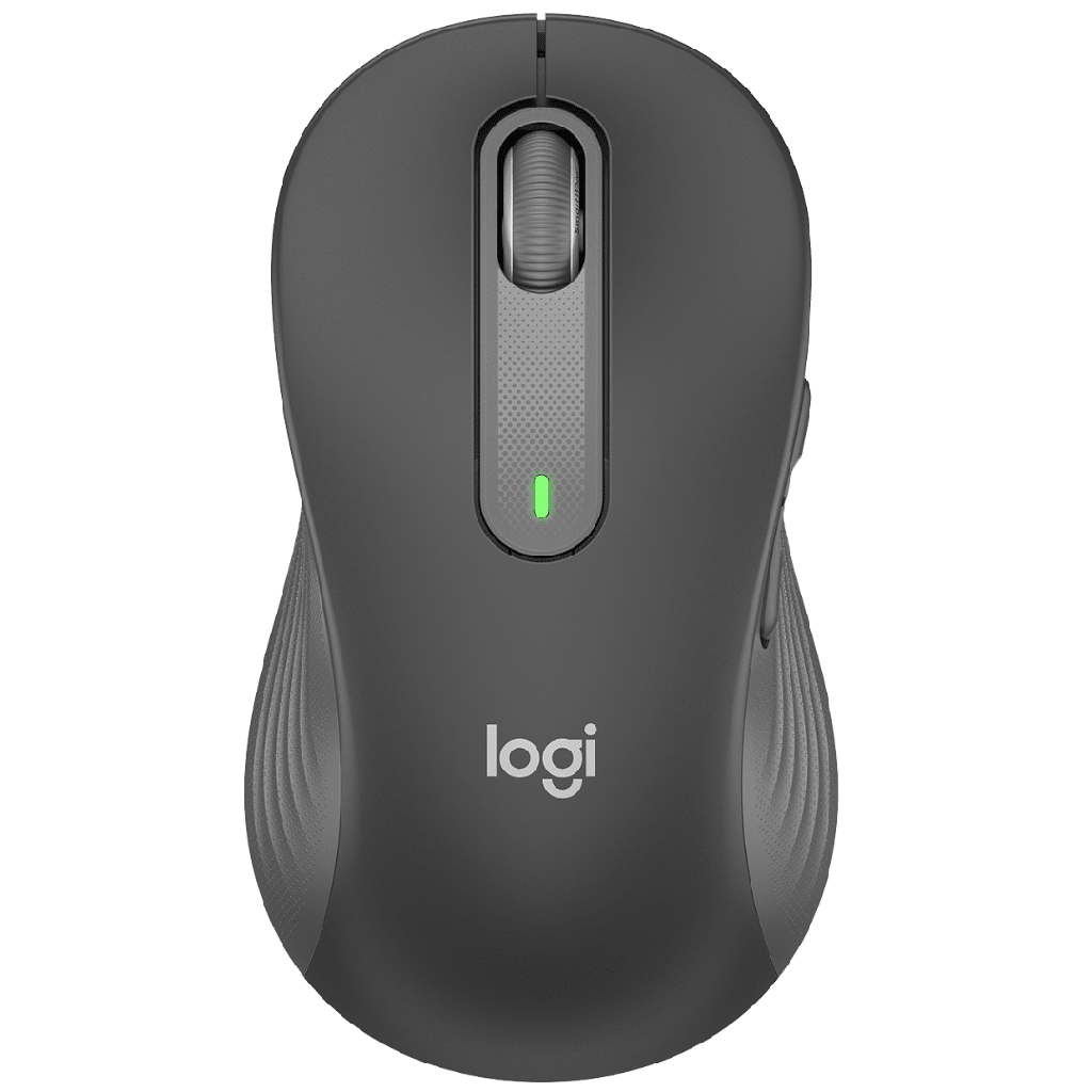 Mouse Logitech M650 large bluetooth negro grafito, para zurdos (no incluye el dongle BT)