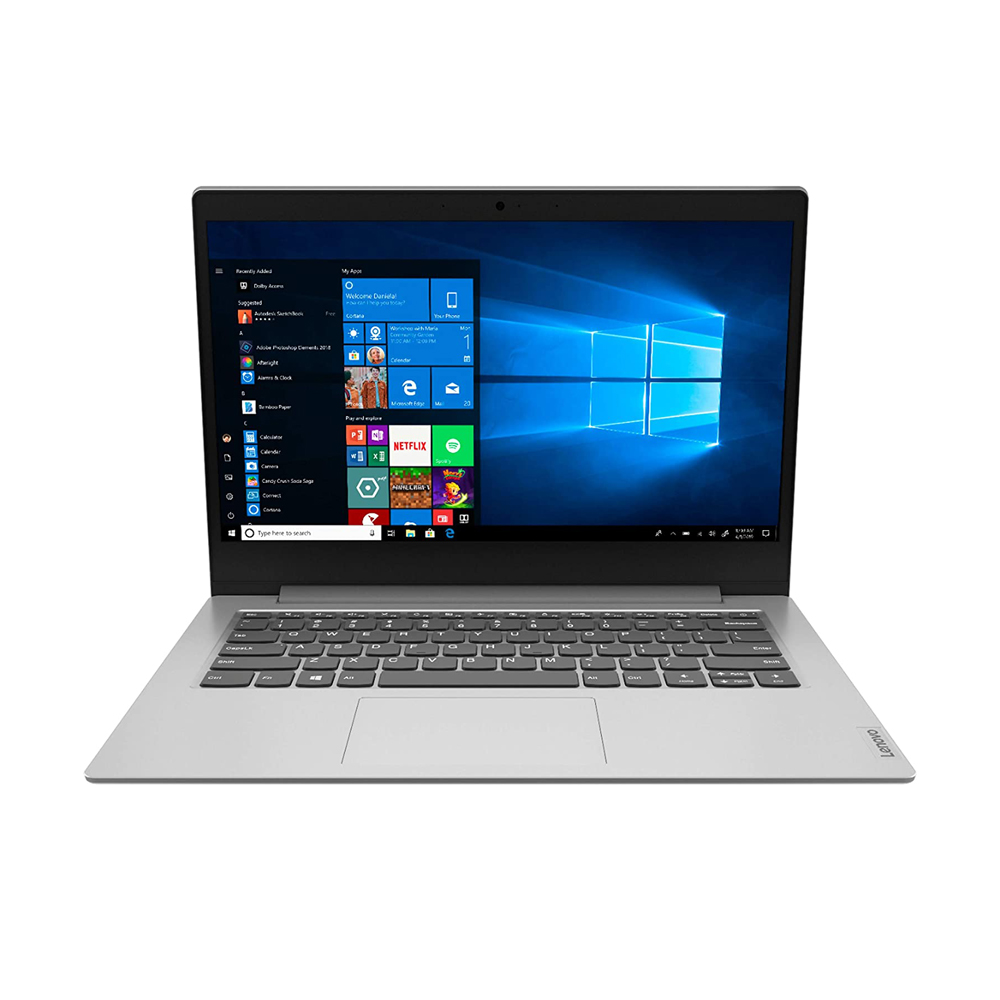 Laptop Lenovo ideapad 1, 14" HD, Intel pentium silver N5030 1.10 GHZ quad core, 4GB, 128GB