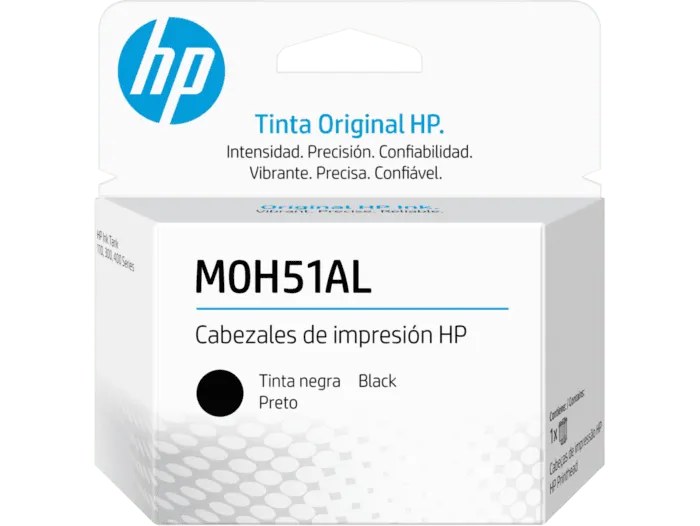 Cabezal negro HP original para impresoras ink tank y smart tank
