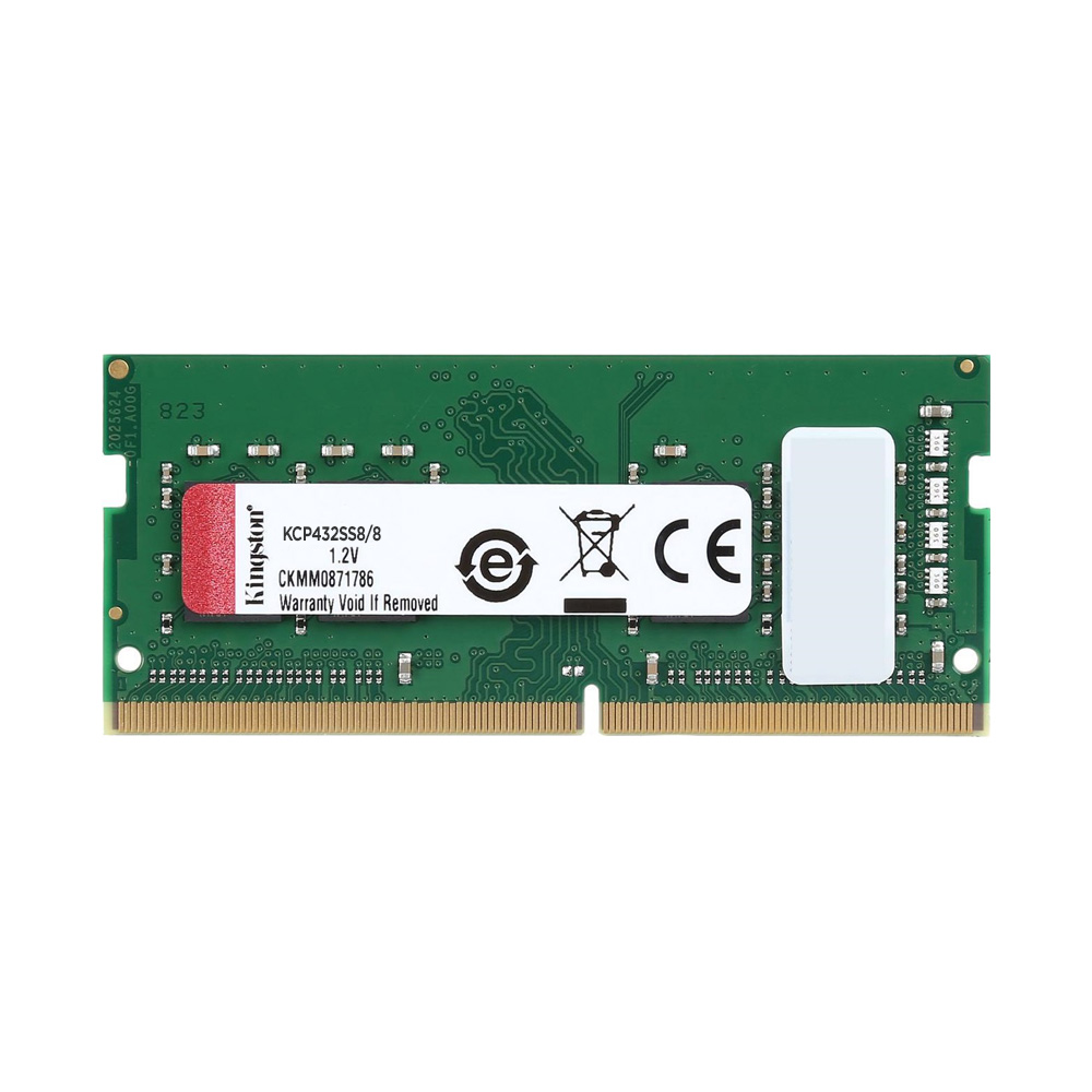 Memoria 8GB (1RX8GB) Kingston, p/laptop, DDR4 3200MT/s sodimm