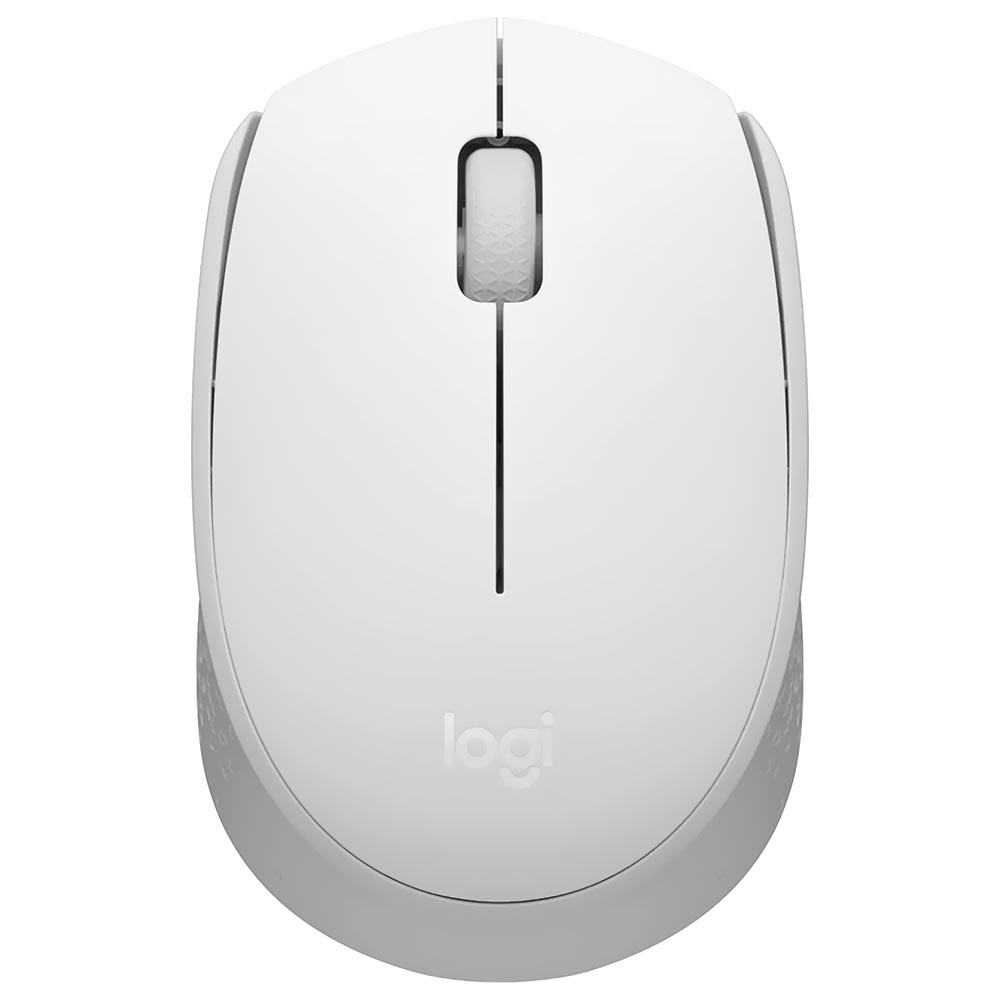 Mouse Logitech M170 inalámbrico optico, receptor usb, blanco