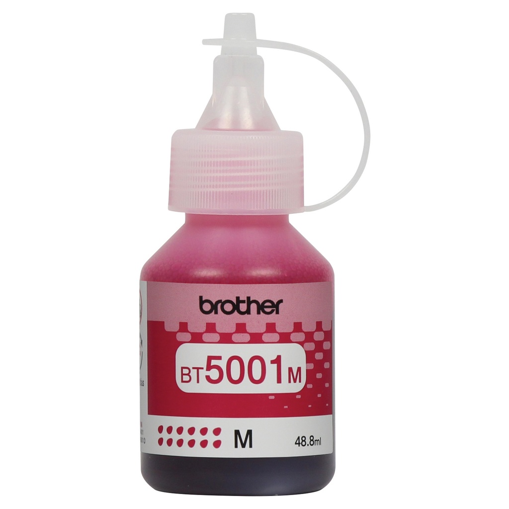 Botella de tinta Brother BT5001M magenta 48.8ML