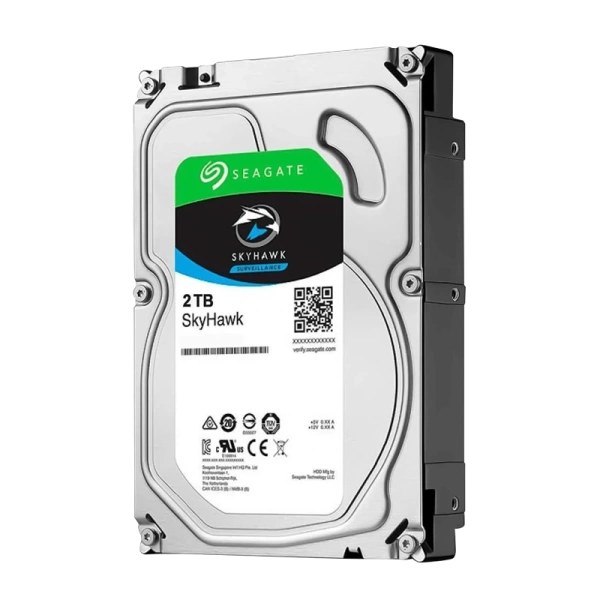 Disco duro 2TB p/videovigilancia skyhawk Seagate 3.5" SATA 6.0GB/s 5400RPM/256MB