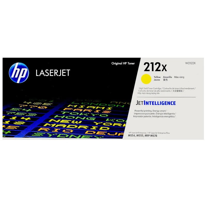 Tóner HP 212X W2122X yellow 10,000 páginas