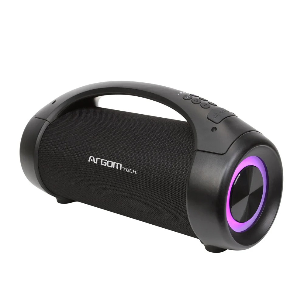 Bocina Argom Radyon+ beats premium wireless BT speaker with LED lights, 50W, TWS