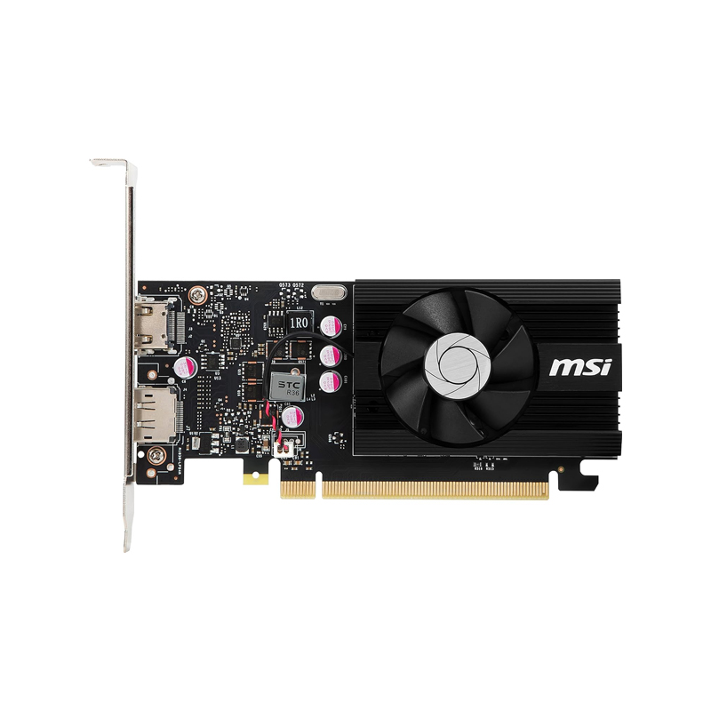 Tarjeta de vídeo MSI geforce GT 1030 4GB GDDR4 PCI express 3.0 X16 (uses X4) ATX vídeo card