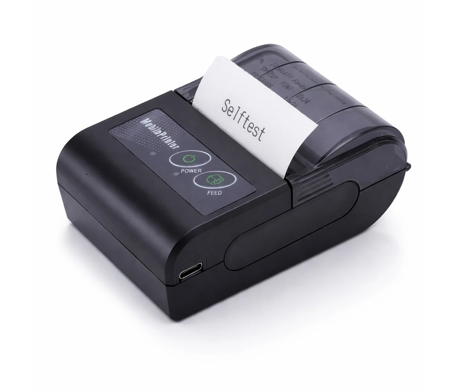 Impresora de recibo portátil marca Agiler PR5000UBT (58MM) 2", térmica directa, interfaz: