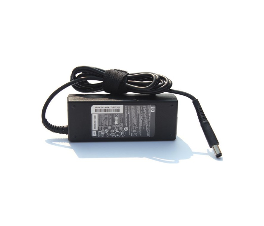 Cargador fuente para laptop HP, plug ancho, 19V 4.74A 90W