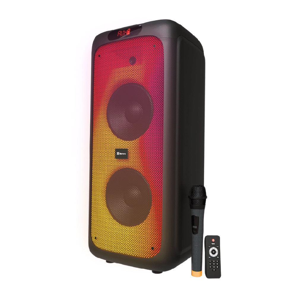 Bocina Klip Xtreme extreme boomfire pro, 3000 watts (pmpo), 2 subwoofer de 8" hasta 9 horas de