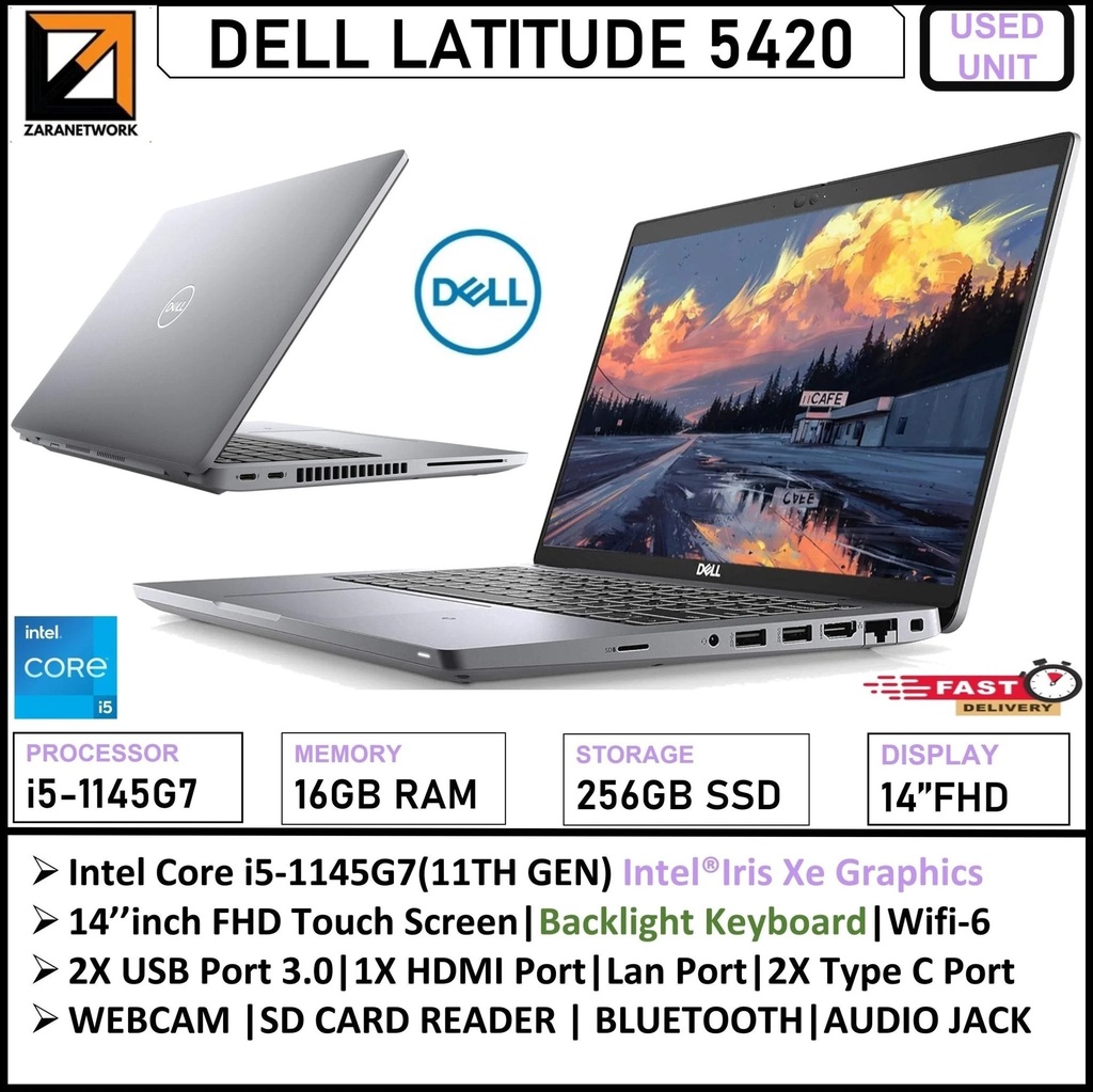 Laptop Dell refurbished latitude 5420 14 pulgadas