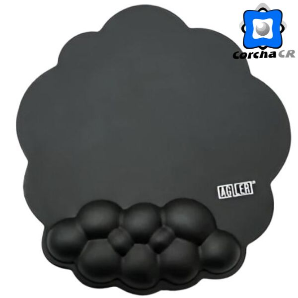Mouse pad Agiler de piel con reposa muñeca de foam (agi-4015)