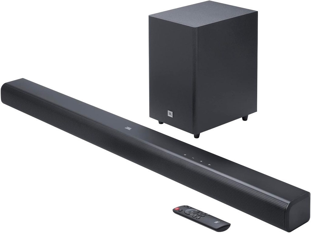Bocina JBL 550 channel barra de sonido, inalambrico, un propio canal central-treiber