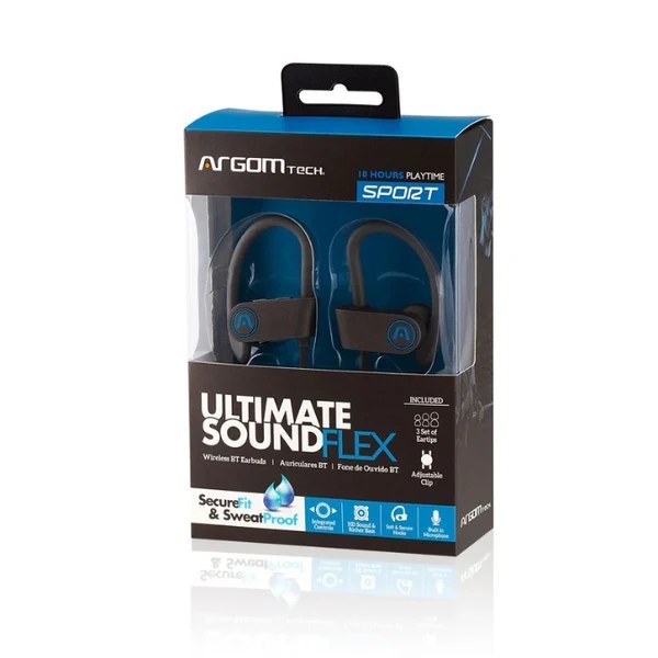 Audífono Argom ultimate sound flex BT auriculares estéreo, TWS, BT versión: 5.3, 6 horas de