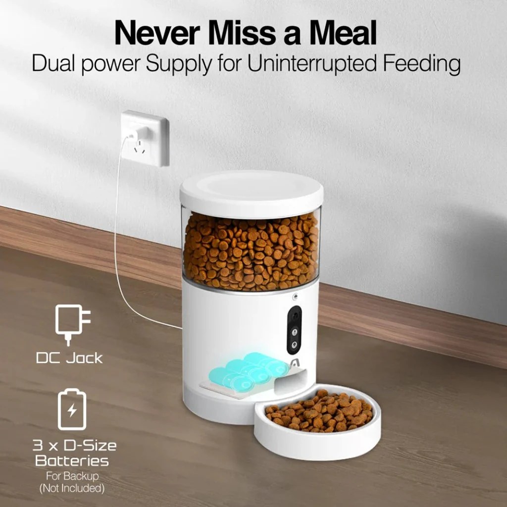 Alimentador inteligente Argom para mascotas furconnect 71 arg-SV-8071WT Argom wi-fi de 2,4