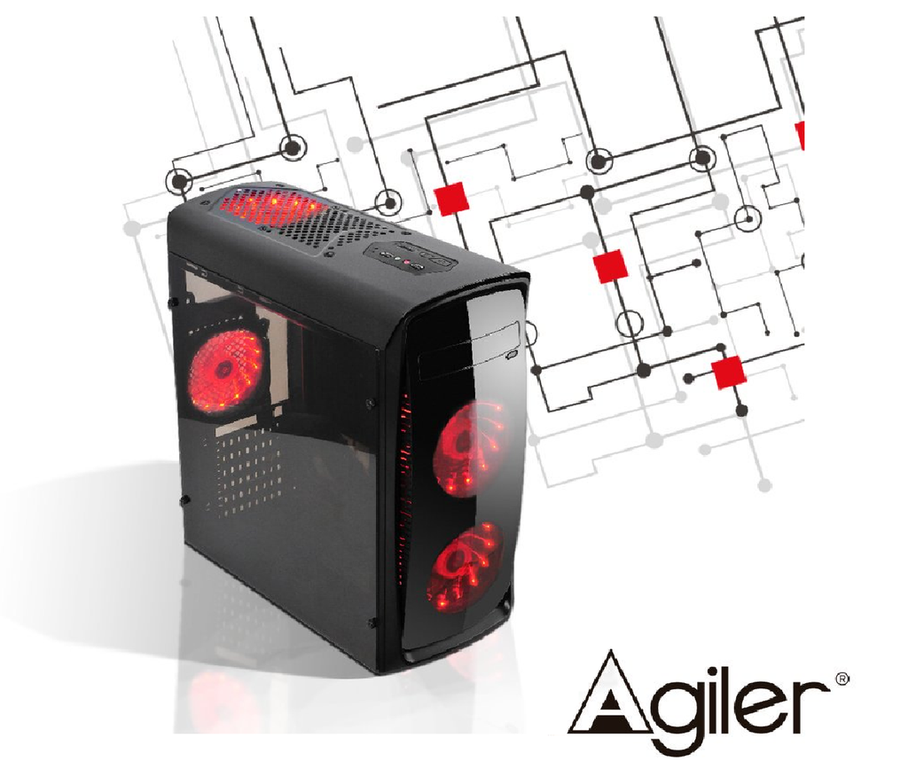Abanico Agiler, para gabinete (110V)