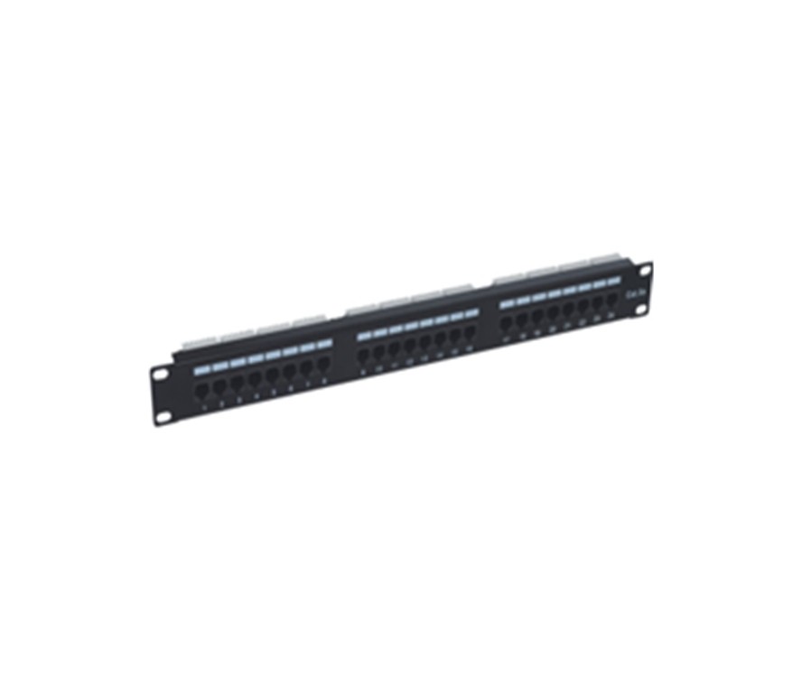 Patch panel Agiler de 24 puertos, CAT5E, 1U