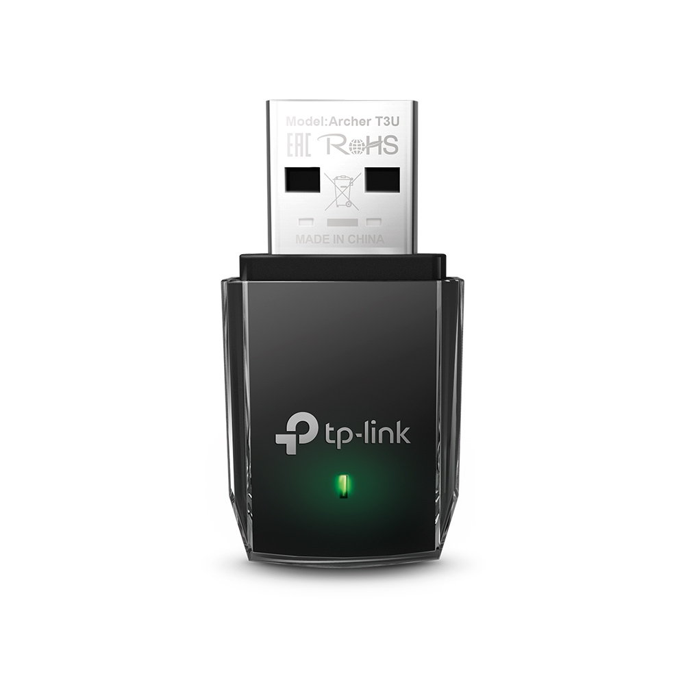 Adaptador de red USB WIFI TP-Link AC1300 archer T3U, 2.4GHZ/400MBPS, 5.0GHZ/867 MBPS