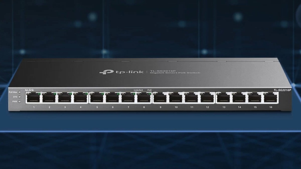 Switch 16 puertos TP-Link gigabit RJ45 ethernet