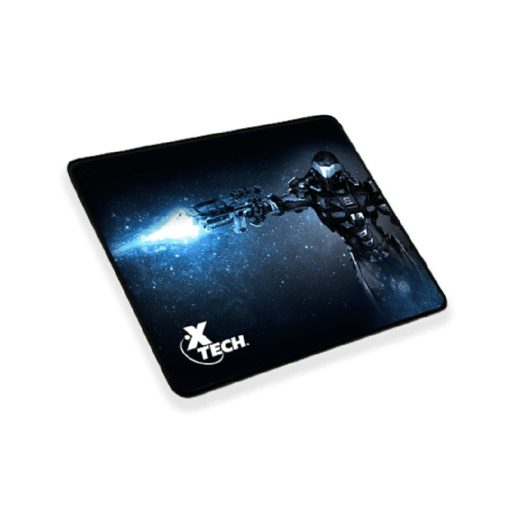 Mouse pad Xtech gaming stratega, superficie poliester y base de goma (xta-183)