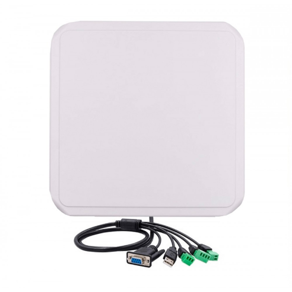 Lector de tarjetas uhf Hikvision, admite epc C1 GEM2/iso 18000-6C, lectura a larga