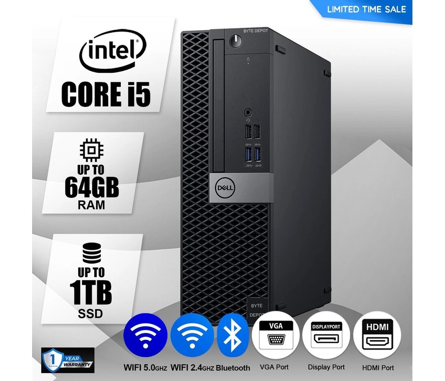 Computadora Dell refurbished optiplex 5060 MFF