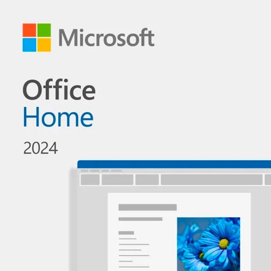 Microsoft office home 2024, para windows y mac, modalidad esd, incluye word, excel
