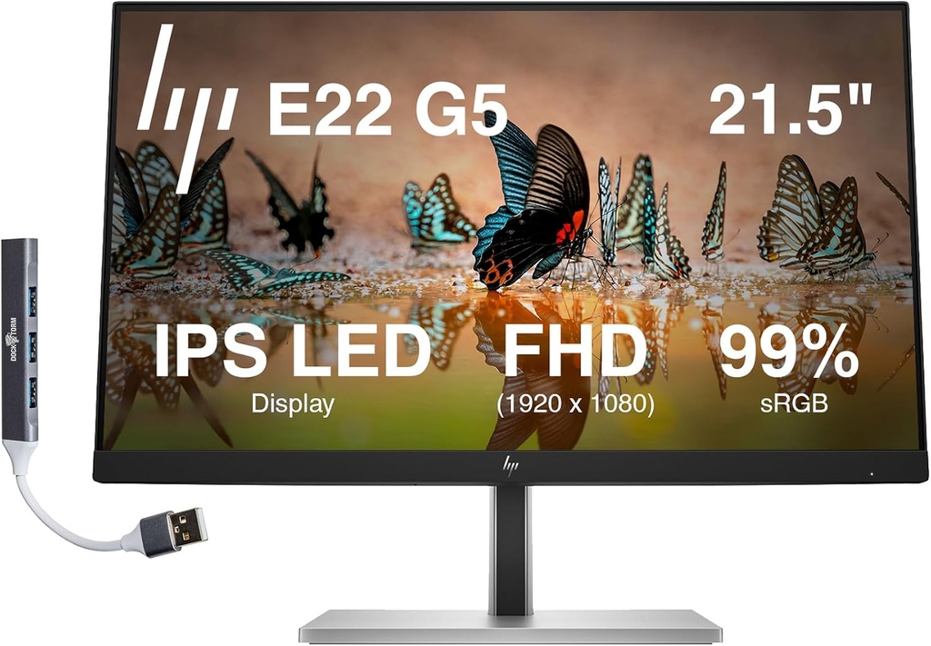 Monitor HP E22 G5 22" class full HD LCD monitor 16:9
