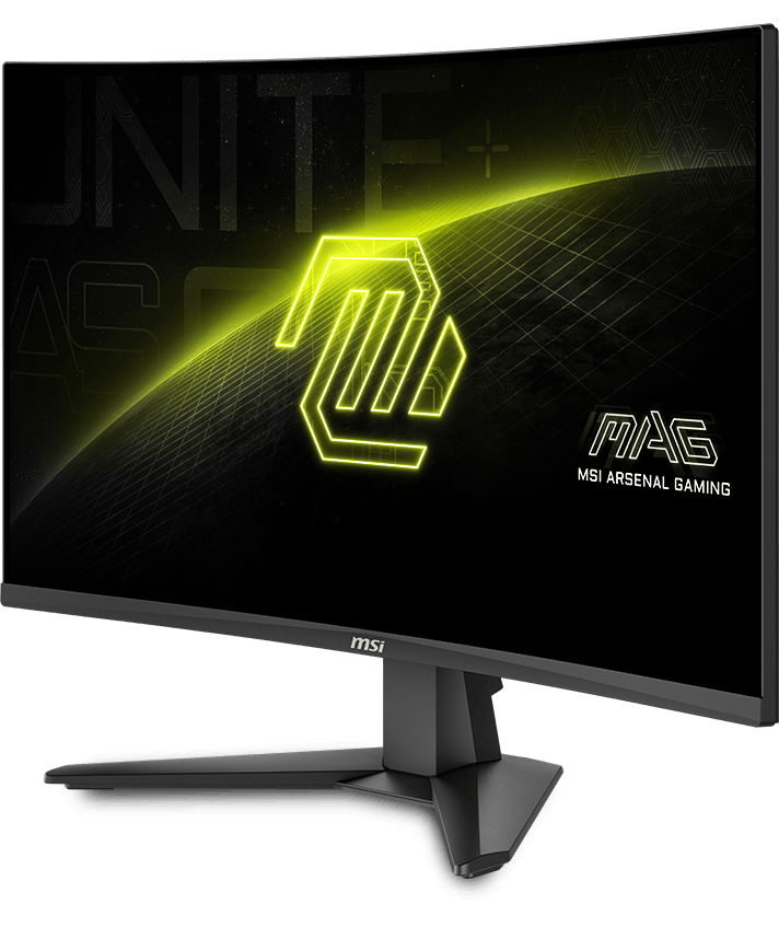 Monitor MSI, 27", mag 276CF E20, gaming, 1920 x 1080, FHD, 200 HZ, curvo 1500R, va, 1 x