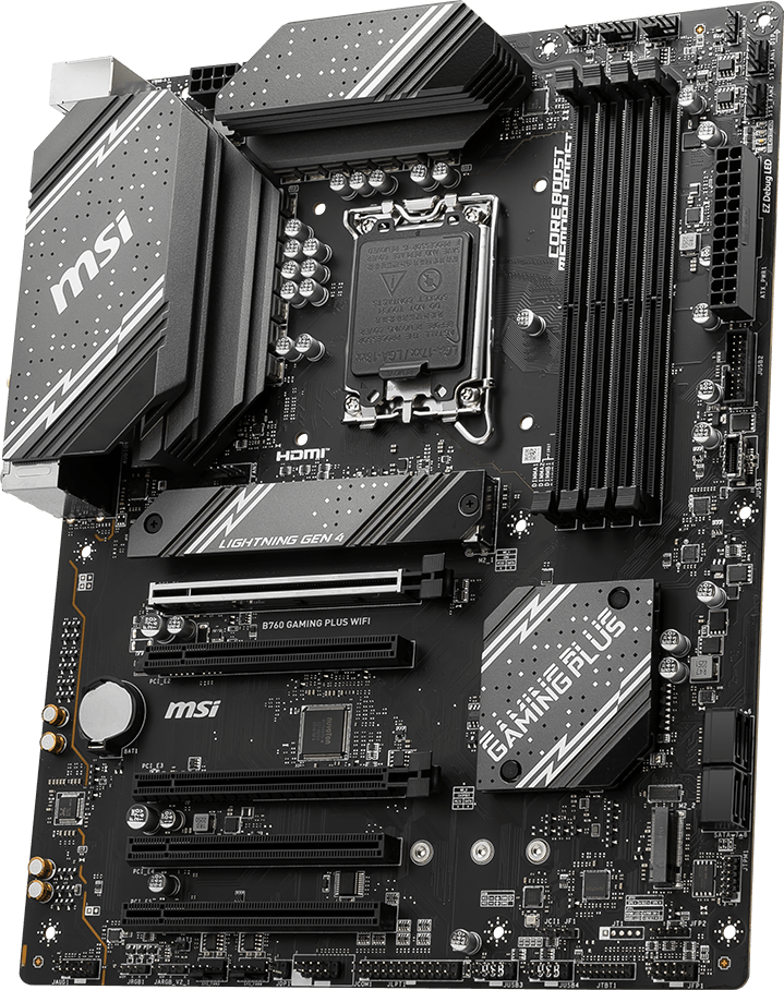 MB MSI B760M gaming plus wifi, DDR5 lga 1700, Intel, ATX