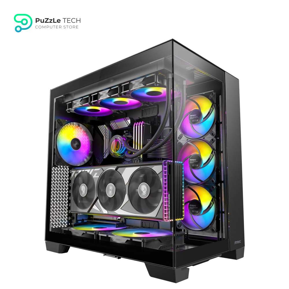 Case gaming Antec C8 ARGB constellation series dual chamber full-tower
