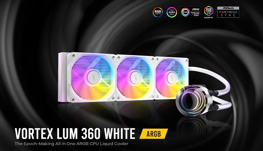 Abanico Antec vortex lum 360 ARGB