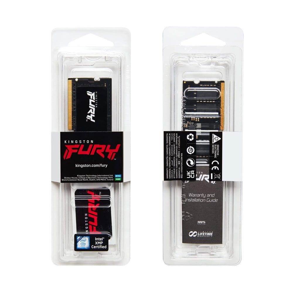 Memoria 16GB (1X16GB) Kingston, p/laptops, DDR5, 5600MT/S, CL40 1RX8 1.1V 262-pin 16GBIT
