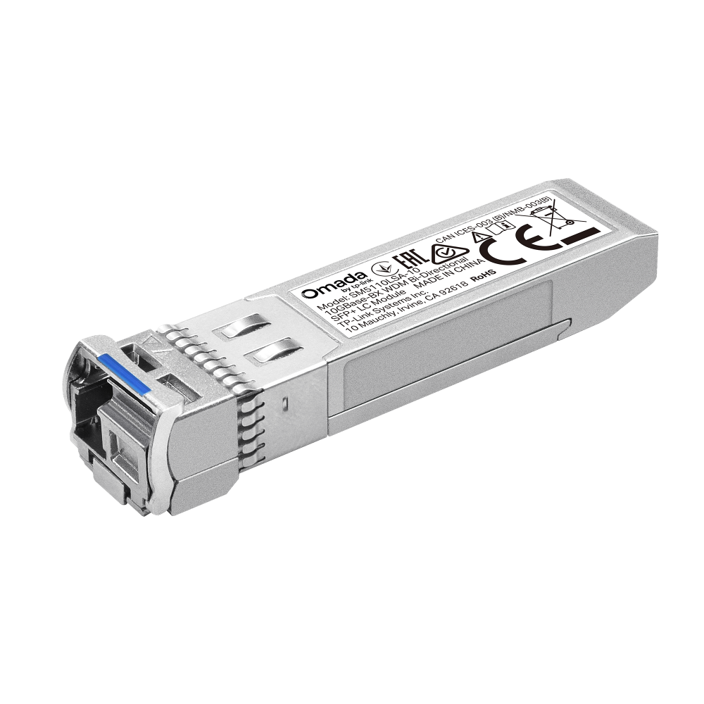 Módulo transceptor SFP+ omada SM5110LSA 10 TP link, 10GBASE BX WDM bi direccional, fibra