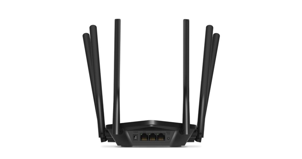 Router wireless TP-Link mercusys MR50G AC1900, 2.4GHZ/600MBPS, 5GHZ/1300MBPS, 1 puerto WAN