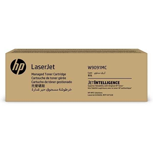 Tóner HP managed W9093MC- magenta alto rendimiento