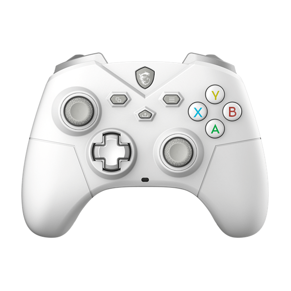 Game pad MSI force GC300 w white, wireless 2.4 GHZ, batería 600 mah, USB 2.0, cable 2M
