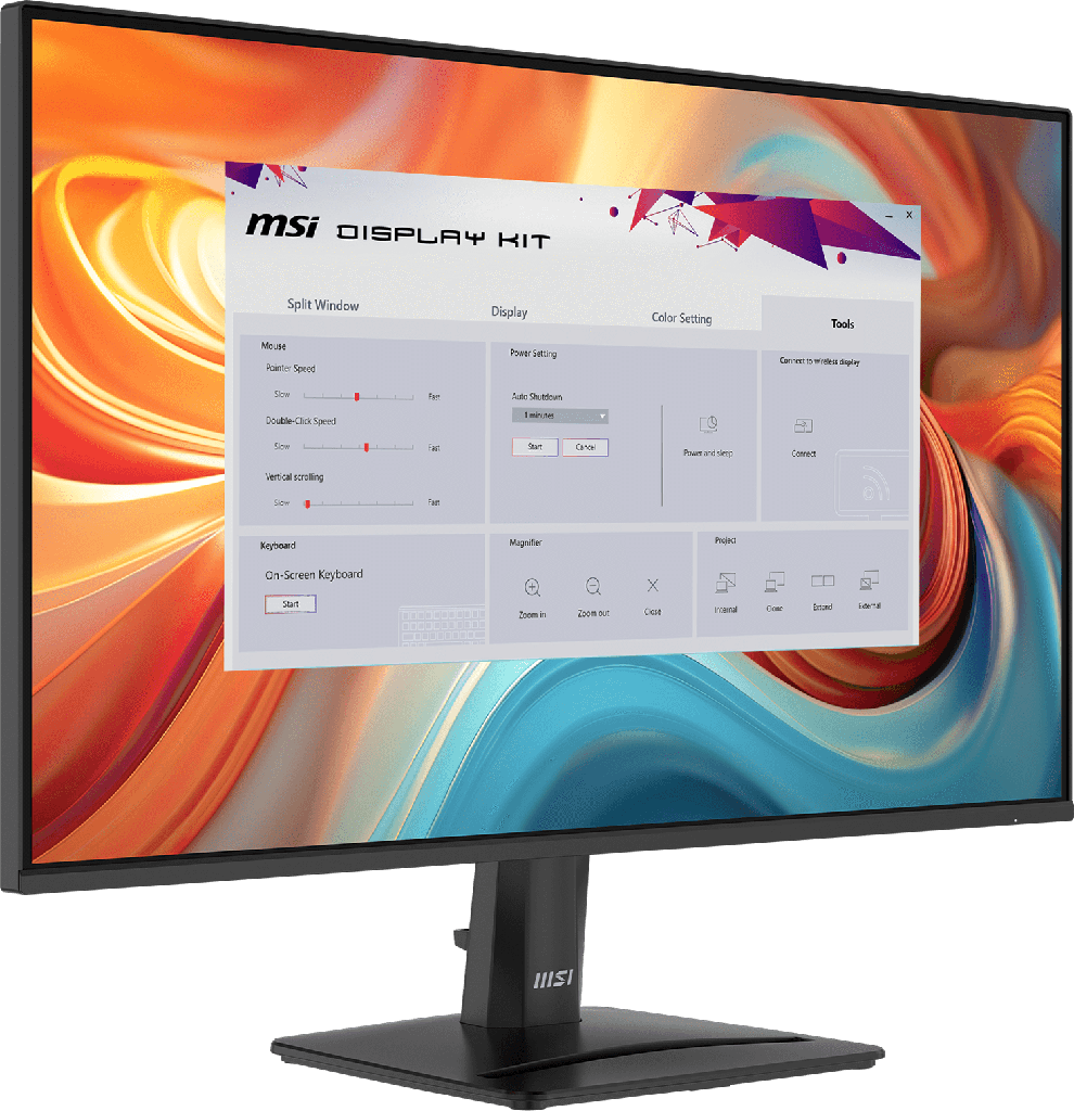 Monitor MSI, 27", pro MP271 E14A, 1920 x 1080, FHD, 144 HZ, flat, ips, HDR, 1 x displayport
