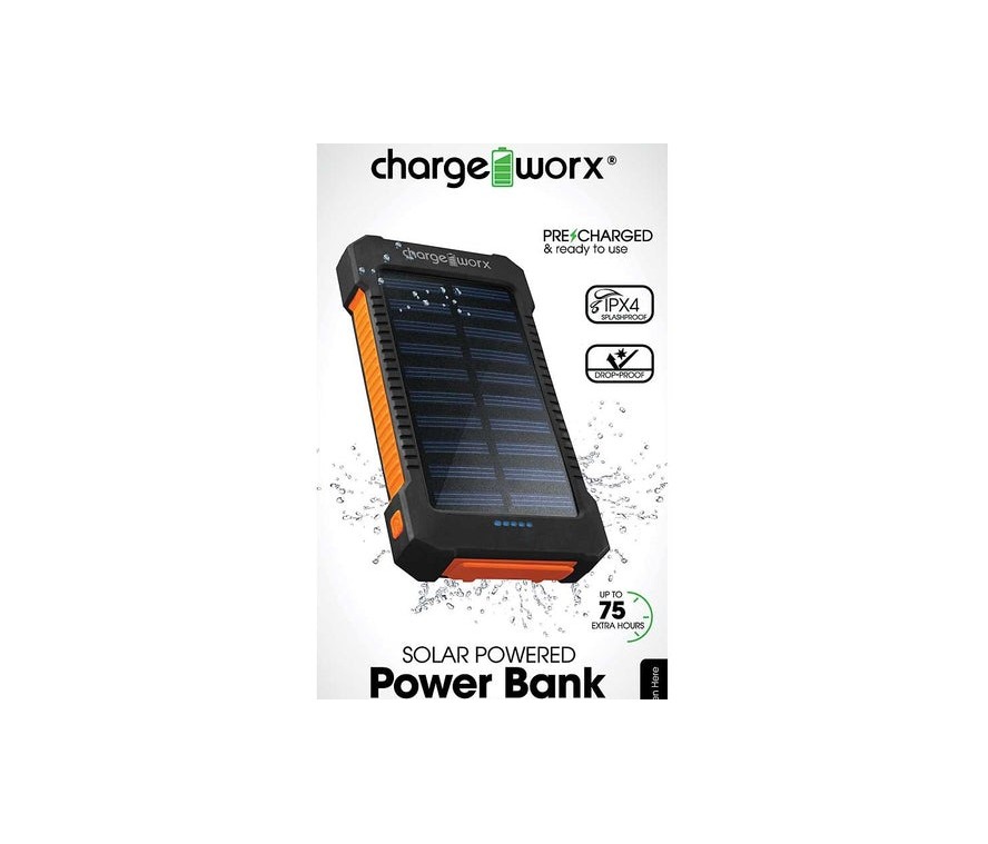 Cargador movil (power bank) Chargeworx, 5,000 mah, dual usb, entrada USB-c y USB-a