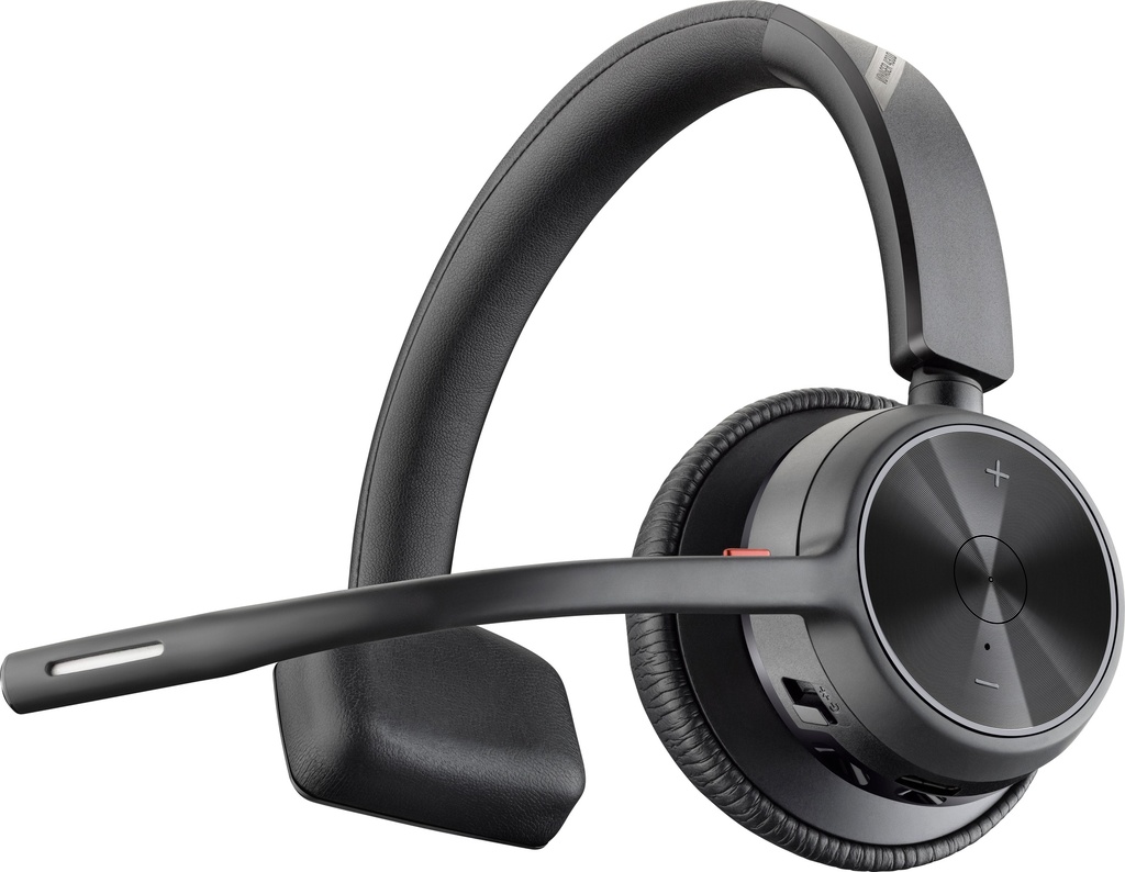 Audífono poly voyager 4310 teams inalámbrico monoaural USB-a + BT700, siri, bluetooth